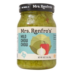 MRS.RENFROS MILD CHOW CHOW SAUCE 16 OZ