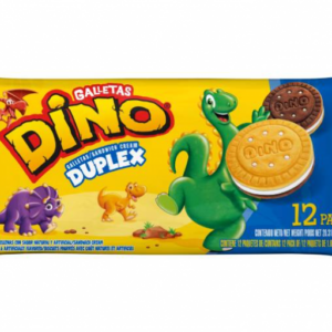 Dino Duplex Sweet Cookies 12 units.