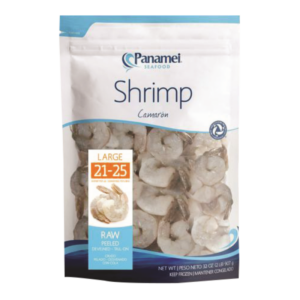 Raw Shrimp Tail Panamei 21/25 16 Oz