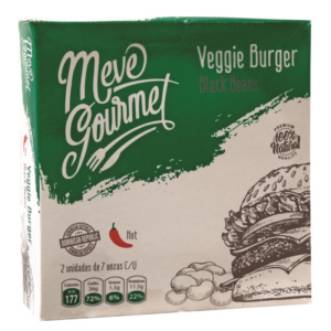 MEVE GOURMET VEGGIE BLACK BEANS BURGER 2/1