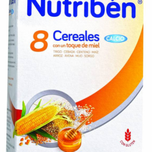 Nutriben Infant Cereal 8 Cereals Honey 4 Fruits 300 Gr