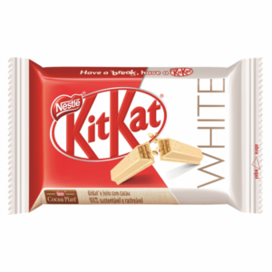 Kit Kat White Chocolate Bar 4 f 41.5 G