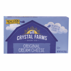 Crystal Farms Original Cream Cheese Bar 8 Oz