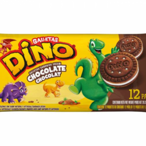 Dino Chocolate Sweet Cookies 12 units.