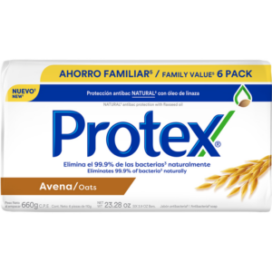 Protex Oatmeal Antibacterial Soap 6 Pack 110g