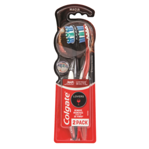 Colgate Luminous White Adv Toothbrush 2PK