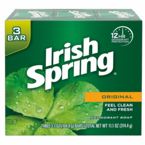 Irish Spring Original Intense Fragrance Men's Soap 3 Pack