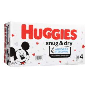 Huggies Snug&Dry Diaper E4 GIGA 76 UN