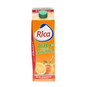Rica 100% Orange Juice No Sugar 32 Oz