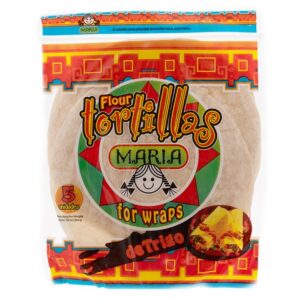 Maria Wheat Tortillas Burrito Style 5 Units/Pack