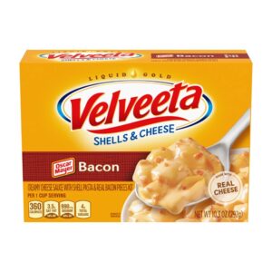 Velveeta Kraft 10 Oz Bacon & Cheese Shells Pasta