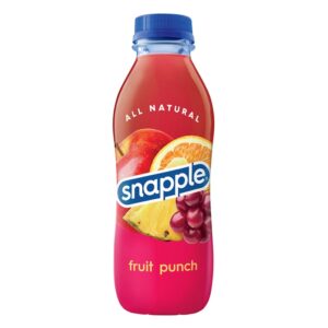Snapple Fruit Punch Juice 16 Oz