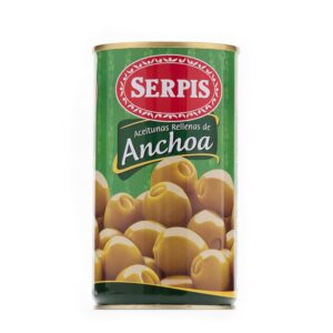 Serpis Anchovy Stuffed Olives 350 Gr