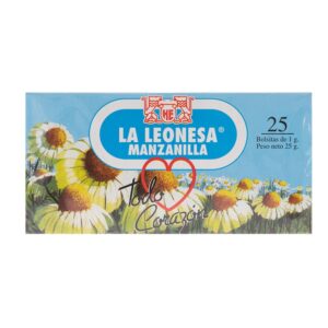 La Leonesa Chamomile Tea 25 Units/Pack
