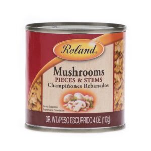 Roland Sliced Mushrooms 4 Oz