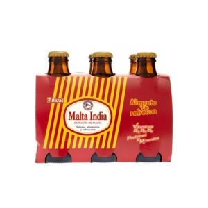 Small India Glass Malt 7 Oz, 6 Units/Pack