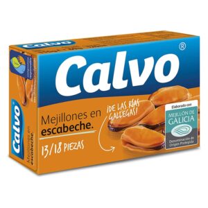 Calvo Pickled Mussels 115 Gr
