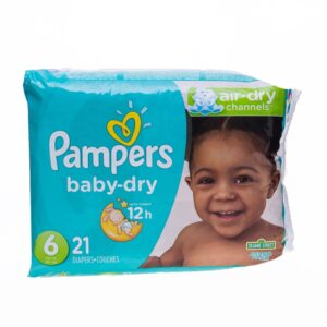 Baby Dry Diapers #6 Pampers 21 Und/Pack