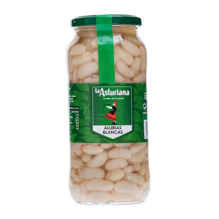 La Asturiana White Beans 570 Gr