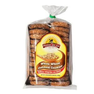 Molinos Del Sol Whole Wheat Oatmeal Cookies