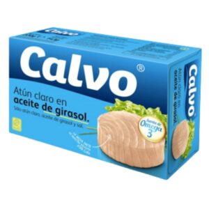 Calvo Light Tuna In Sunflower Oil 220 Gr