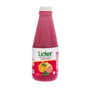 Lider Fruit Punch Concentrated Juice 32 Oz