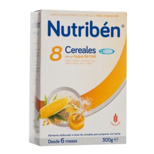 Nutriben 8 Cereals and Honey with Calcium Porridge 300 Gr