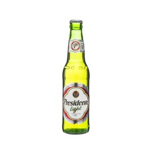 Presidente Light Beer Bottle 12 oz