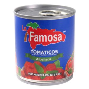 La Famosa Tomatoes With Basil 8 Oz