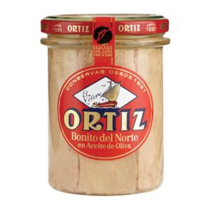 Ortiz Northern Tuna in Olive Oil Jar 260 Gr