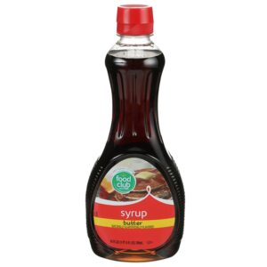 Butter Food Club Pancake Syrup 24 Oz
