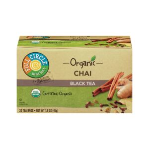 Full Circle Organic Chai Black Tea 20 Units/Pack
