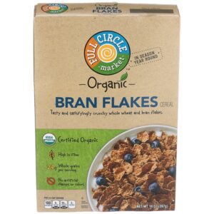 Full Circle Organic Bran Flakes Cereal 14 Oz