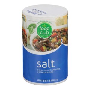Food Club Salt 26 Oz