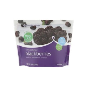 Food Club Frozen Blackberries 12 Oz