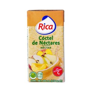 Rica Uht Fruit Cocktail Nectar 200 Ml