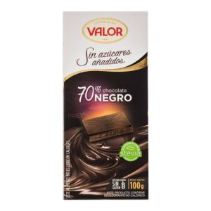 Valor 70% Dark Chocolate No Sugar 100 Gr