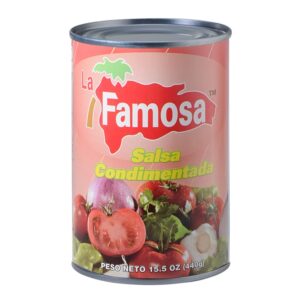 La Famosa Seasoned Tomato Paste 15.5 Oz