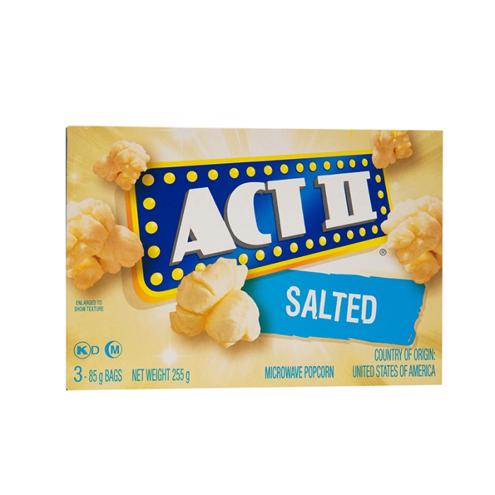 Act Ii Natural Popcorn 3 Und/Paq