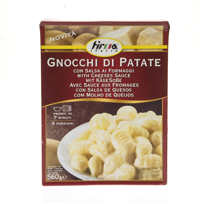 4 Cheese Firm Gnocchi Pasta 560 Gr