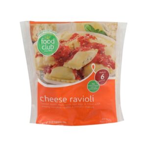 Food Club Cheese Ravioli 25 Oz