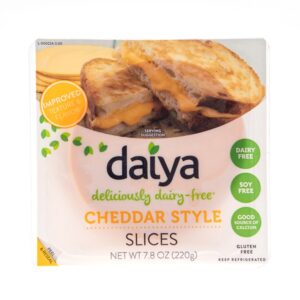 Daiya Sliced Cheddar Cheese 7.8 Oz