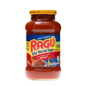 Ragu Meat Sauce Pasta Sauce 26 Oz