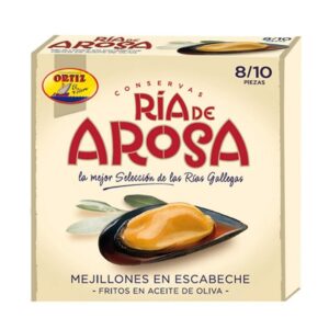 Ortiz Pickled Mussels 115 Gr