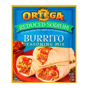 Ortega Low Sodium Burrito Seasoning 1 Oz