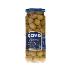 Goya Manzanilla Olives With Peppers 9.5 Oz