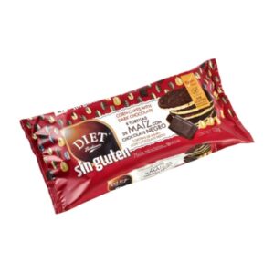 Gluten Free Diet Corn Cakes With Dark Chocolate 125 Gr