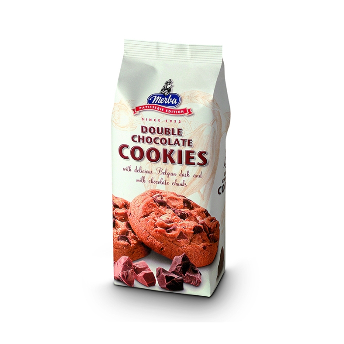 Merba Double Chocolate Cookies 200 Gr
