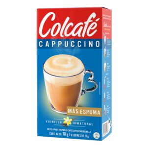 Colcafé Vanilla Flavor Cappuccino 6 Units/Pack