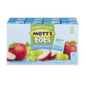 Mott's Apple and White Grape Juice 200 Ml 8 Units/Pack